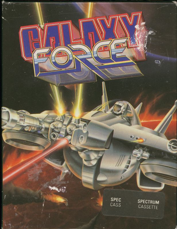 Galaxy Force box art for Atari ST